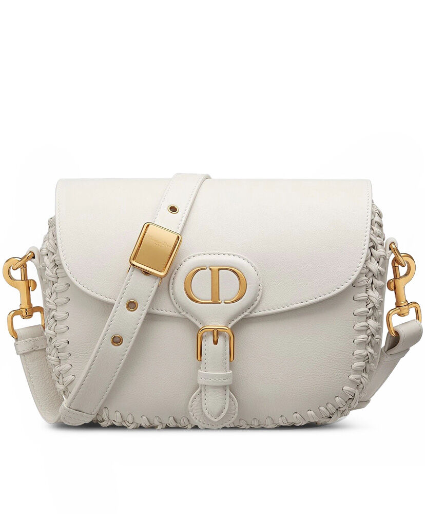 Christian Dior Medium Dior Bobby Bag Cream